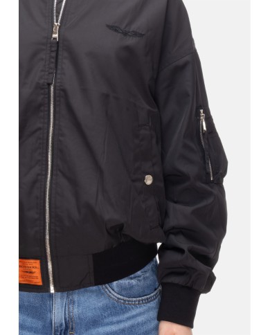 BOMBERS Giubbino donna Nero