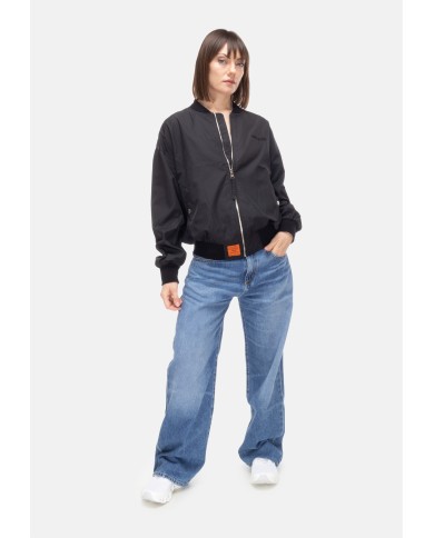 BOMBERS Giubbino donna Nero