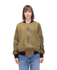 BOMBERS Giubbino donna Verde