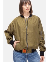 BOMBERS Giubbino donna Verde