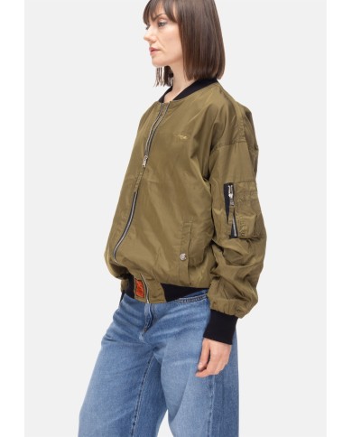 BOMBERS Giubbino donna Verde