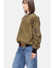 BOMBERS Giubbino donna Verde