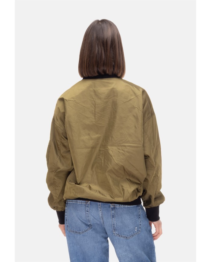 BOMBERS Giubbino donna Verde
