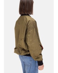 BOMBERS Giubbino donna Verde