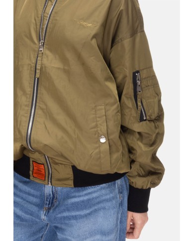 BOMBERS Giubbino donna Verde