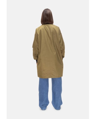 BOMBERS Giubbino lungo donna Verde