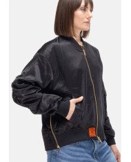 BOMBERS Giubbino donna Nero
