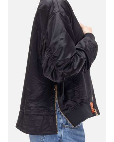 BOMBERS Giubbino donna Nero