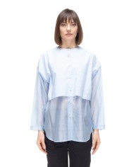 8PM Camicia coreana donna Azzurra