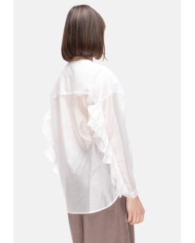 8PM Camicia coreana donna bianca