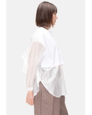 8PM Camicia coreana donna bianca