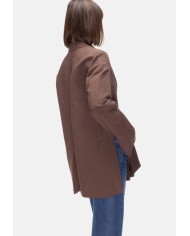 8PM Giacca donna spacchi laterali Berlino Cioccolato
