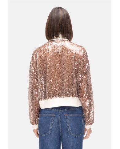 8PM Giubbino donna paillettes Bologna Cioccolato