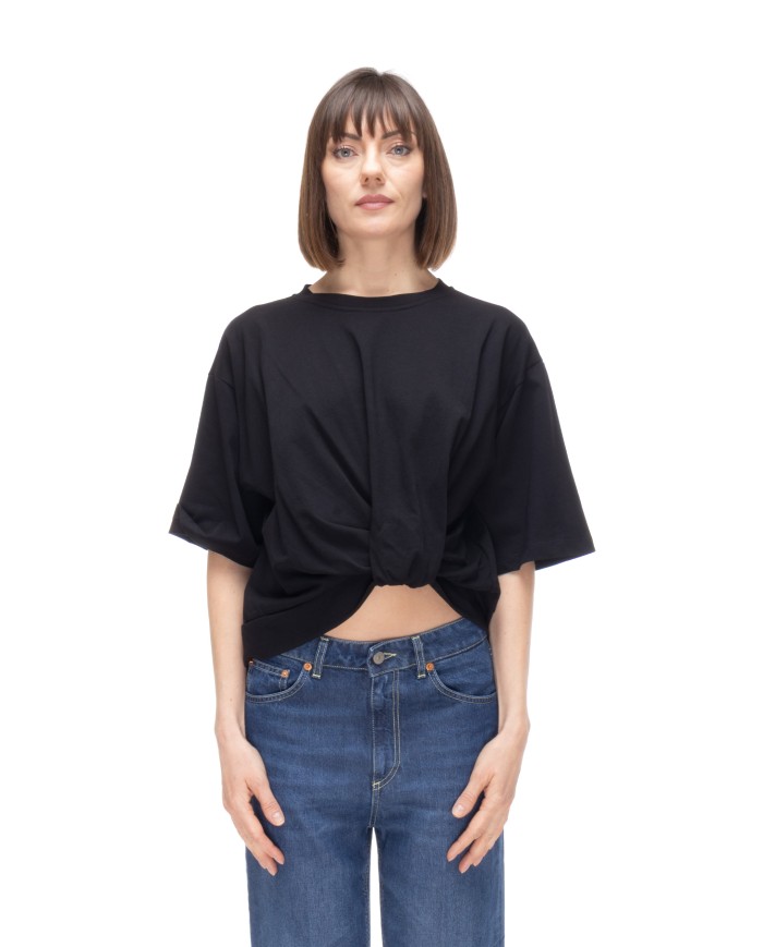 8PM T-shirt donna Kuala cropped Nera