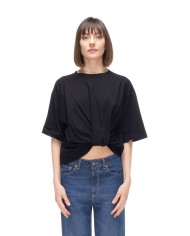8PM T-shirt donna Kuala cropped Nera