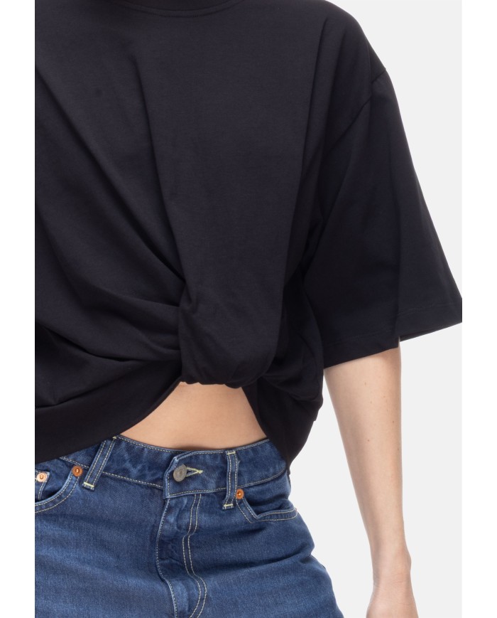 8PM T-shirt donna Kuala cropped Nera