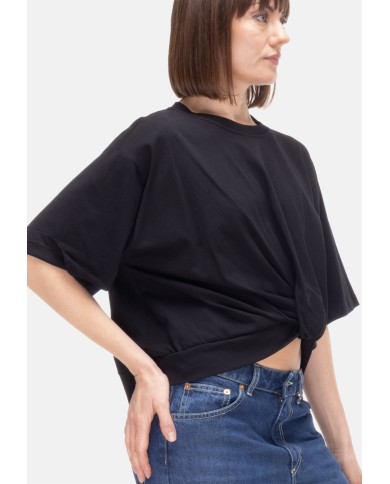 8PM T-shirt donna Kuala cropped Nera