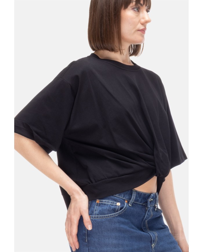 8PM T-shirt donna Kuala cropped Nera