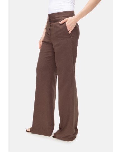 8PM Pantaloni donna Melbourne Cioccolato