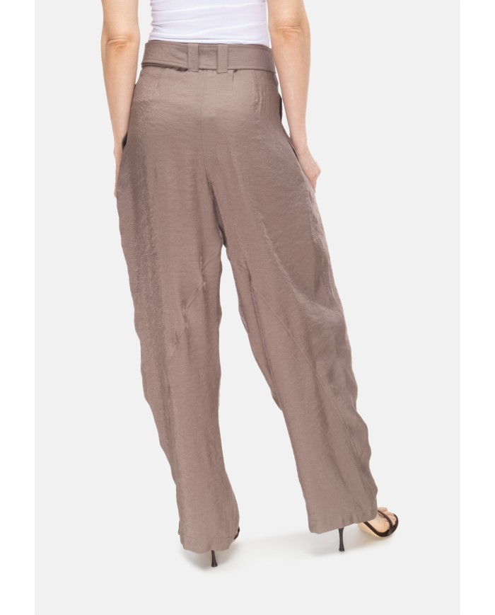 8PM Pantaloni balloon donna Mosca Moka