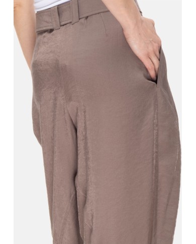 8PM Pantaloni balloon donna Mosca Moka