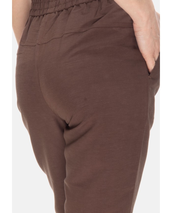 8PM Pantaloni donna Kathmandu Cioccolato