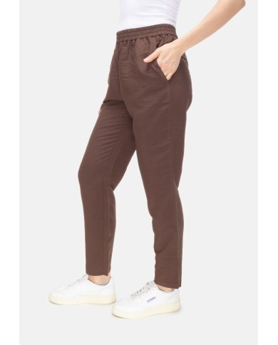 8PM Pantaloni donna Kathmandu Cioccolato