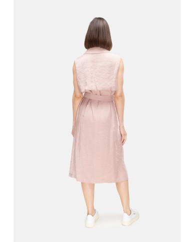 8PM Gilet lungo donna Dubai rosa