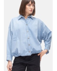 8PM Camicia jeans donna Glasgow Azzurro