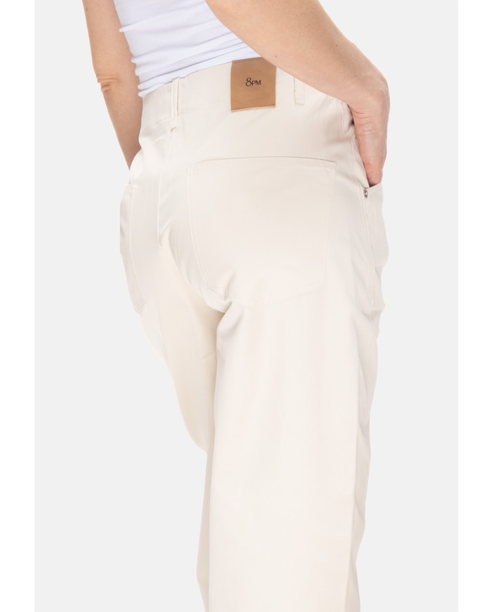 8PM Pantaloni balloon donna Praiano Meringa