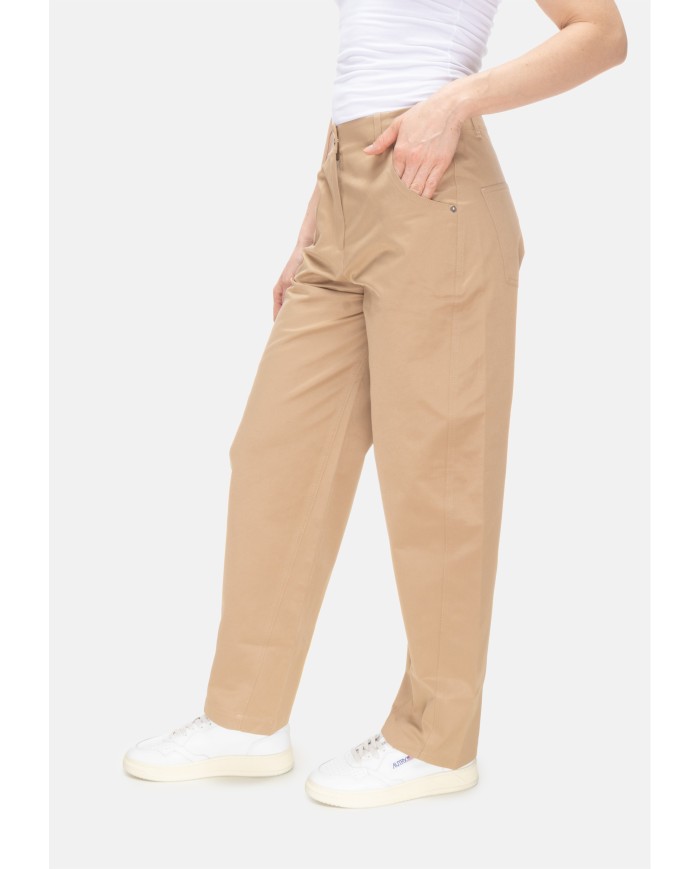 8PM Pantaloni balloon donna Praiano Cammello