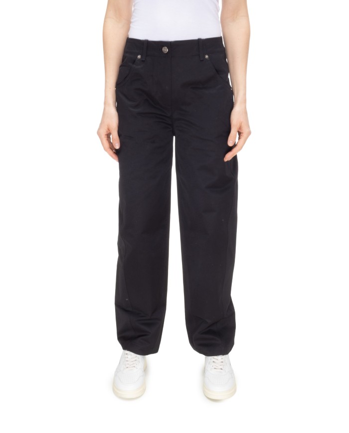 8PM Pantaloni balloon donna Praiano Nero