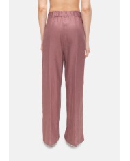 SEMI COUTURE Pantaloni donna in lino Cipolla