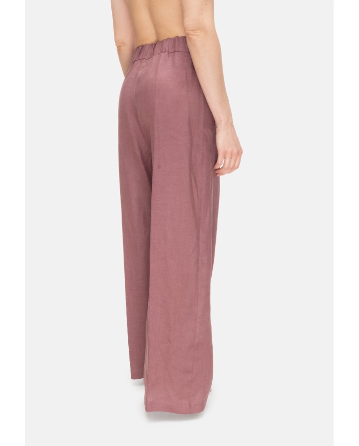SEMI COUTURE Pantaloni donna in lino Cipolla