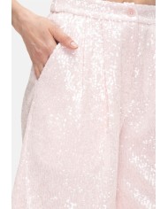 TWENTYFOURHAITCH Bermuda donna paillettes Rosa