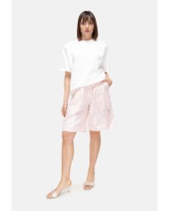 TWENTYFOURHAITCH Bermuda donna paillettes Rosa