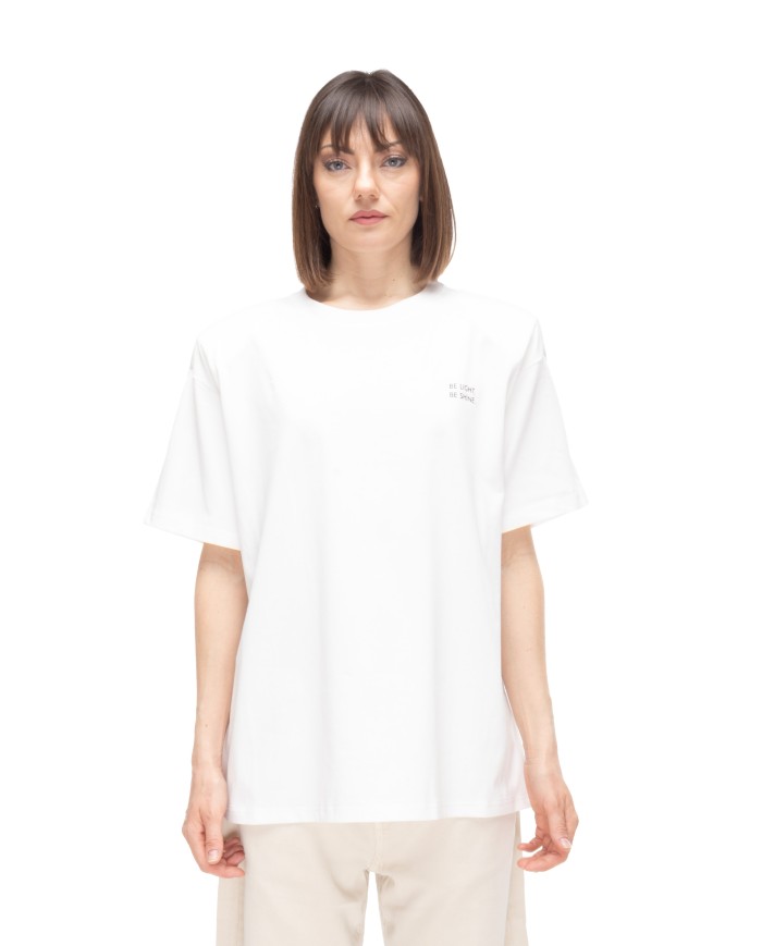 TWENTYFOURHAITCH T-shirt donna bianca