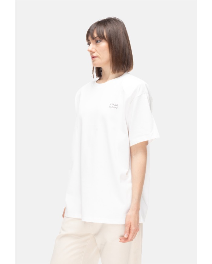 TWENTYFOURHAITCH T-shirt donna bianca