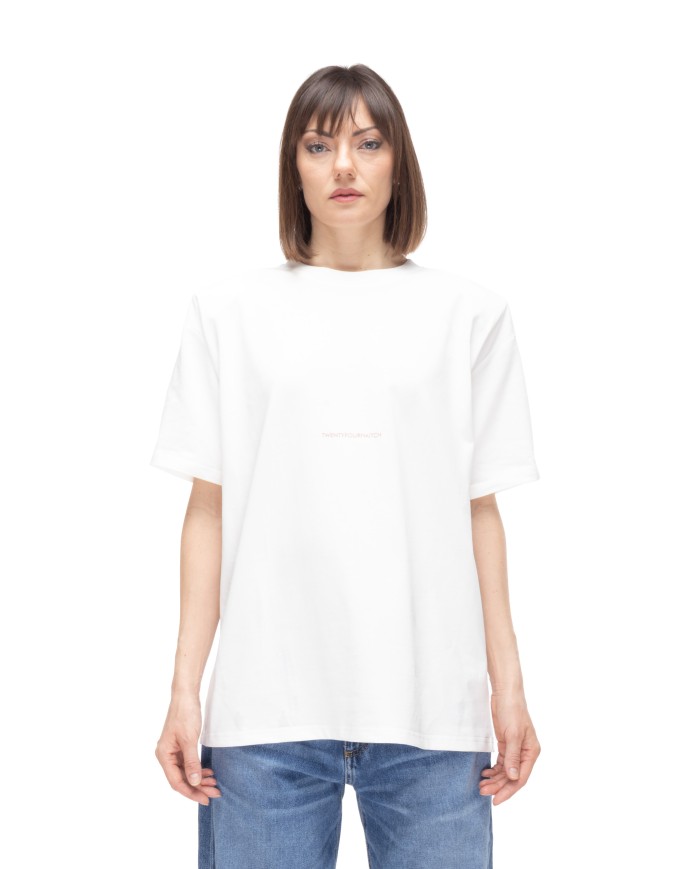 TWENTYFOURHAITCH T-shirt donna Rosa