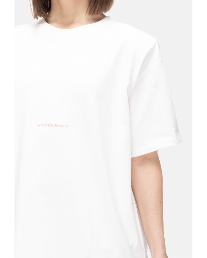 TWENTYFOURHAITCH T-shirt donna Rosa