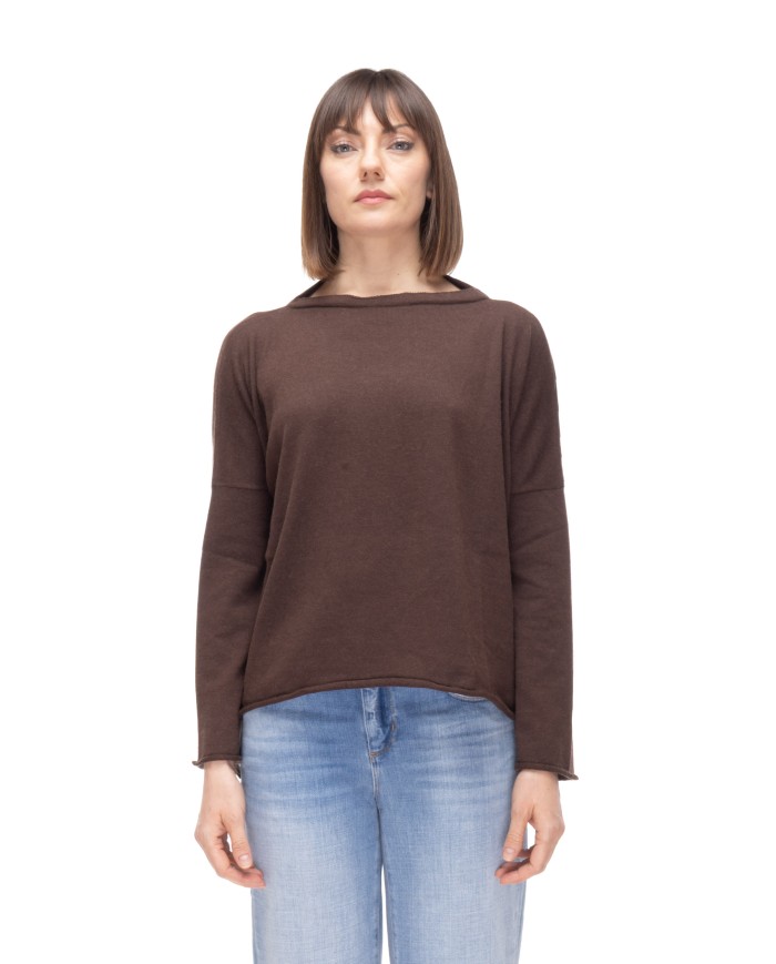 BE YOU Maglia donna Marrone