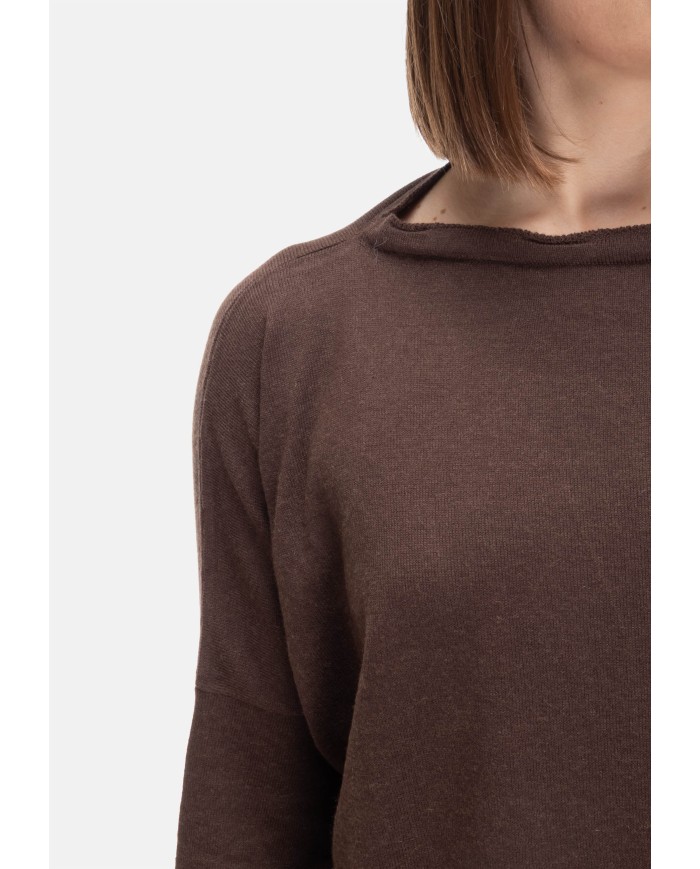 BE YOU Maglia donna Marrone