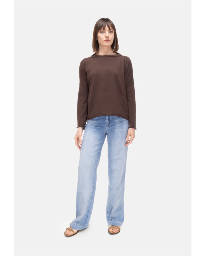BE YOU Maglia donna Marrone
