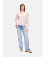 BE YOU Maglia donna scollo V Rosa
