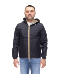 K-WAY Giubbino uomo Jake BLACK PURE - GREEN LICHEN
