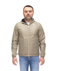 K-WAY Giubbino uomo Jake BLACK PURE - GREEN LICHEN