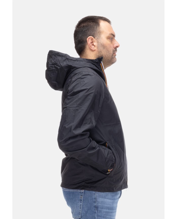 K-WAY Giubbino uomo Jake BLACK PURE - GREEN LICHEN