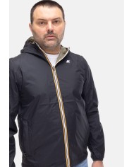 K-WAY Giubbino uomo Jake BLACK PURE - GREEN LICHEN