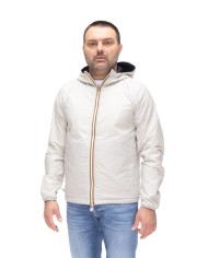 K-WAY Giubbino uomo Jake BLUE DEPTH - BEIGE LT