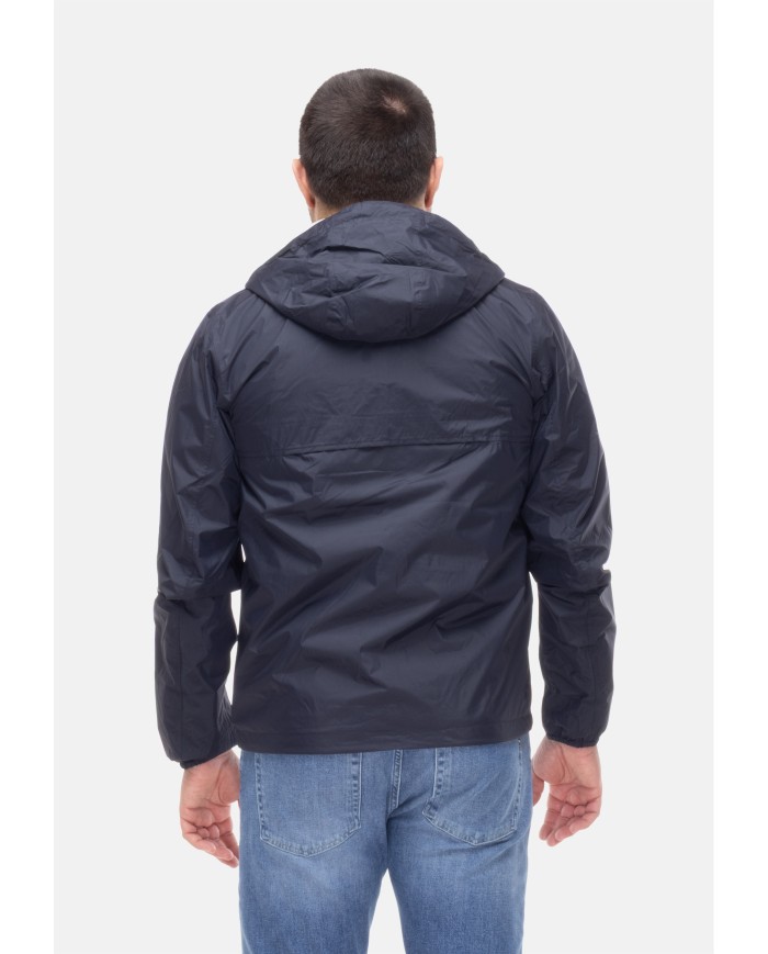 K-WAY Giubbino uomo Jake BLUE DEPTH - BEIGE LT
